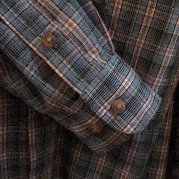 Nice Wash and Wear Wrangler Riata Button Down Shirt Western - Picture 5 of 8